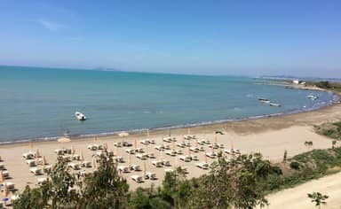 Sea front land for sale