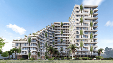1+1 Apartment 150m from the sea. In Super Residence Tiktalik