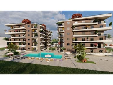 Apartment 1+1 for Sale in New Construction with Pool in Golem