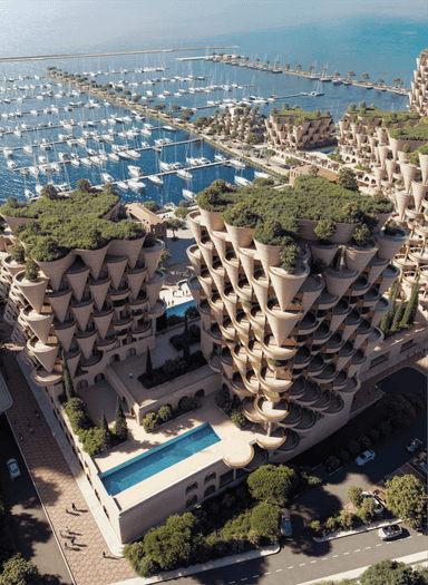 1+1 Apartment with side sea view, Marina Orikum